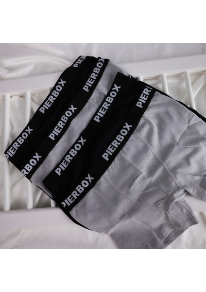 Angel Fashion Erkek 4lü Boxer Erkek Külot İç Çamaşırı