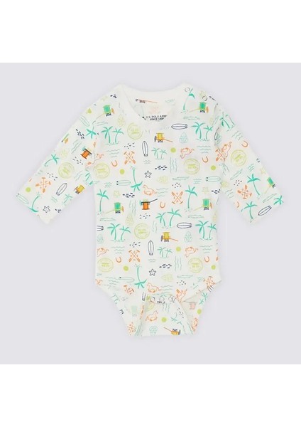 USB1174-B Lisanslı Uzun Kol Unisex Bebek Body