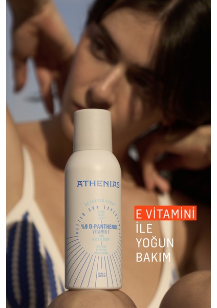 Panthenol Spray Güneş Sonrası E Vitamini ve Aloe Vera Kızarık Karşıtı Aftersun 150 ml