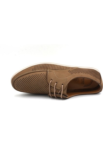 (Showmen) Deri Poli Hafif Taban Günlük Comfort Erkek Ayakkabı Kum fırsatları