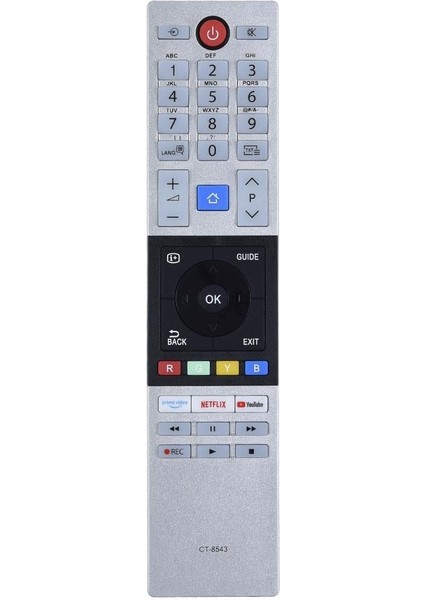 Toshiba Netflix Prime Video Youtube Tuşlu LED Tv Televizyon Uzaktan Kumanda TR-761