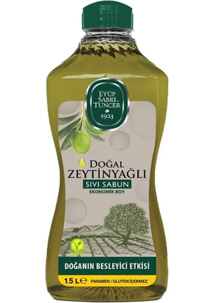 1,5lt Doğal Zeytin Yağlı Sıvı S