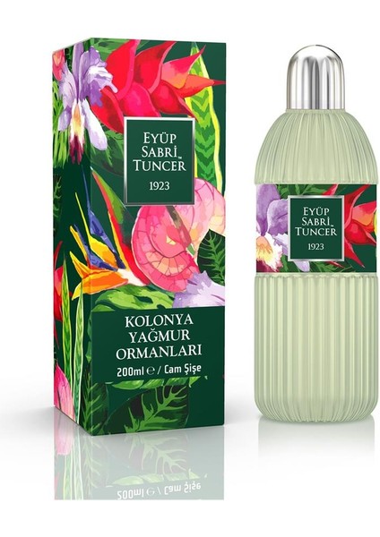 200ML Cam Yağmur Ormanları Kolon
