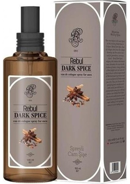 Dark SPICE125 ml Pet Spreyli Kolonya