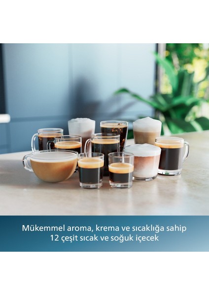 Aquaclean Filtre Lattego Süt Sistemi 12 Çesit Kahve Tam Otomatik Espresso Makinesi 2kg Tchibo Kahve + Lambader Hediye