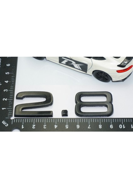 2.8 Bagaj Siyah 3m Yazı Logo Audi Ile Uyumlu modelleri