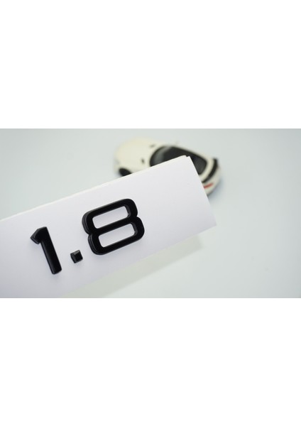 1.8 Bagaj Siyah 3m Yazı Logo Audi Ile Uyumlu
