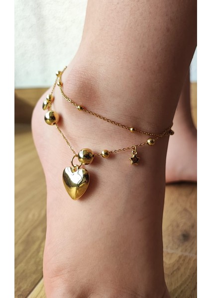 Paslanmaz Çelik Halhal / Kararma Yapmaz fiyatları