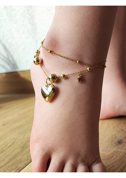 Paslanmaz Çelik Halhal / Kararma Yapmaz fırsatları