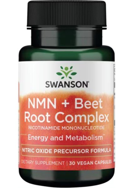 Nmn + Beet Root Complex Nicotinamide Monoucleotide 450MG 30 Capsul usa Menşei