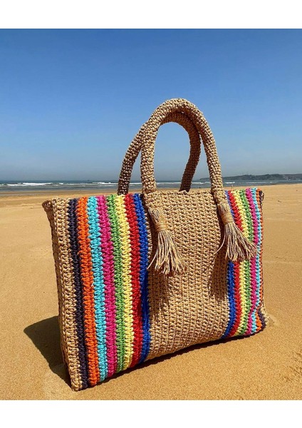 Athena Handmade Hasır Çanta