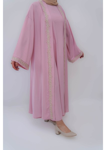 Abaya Takım 2 Parçalı ve Kemerli modelleri