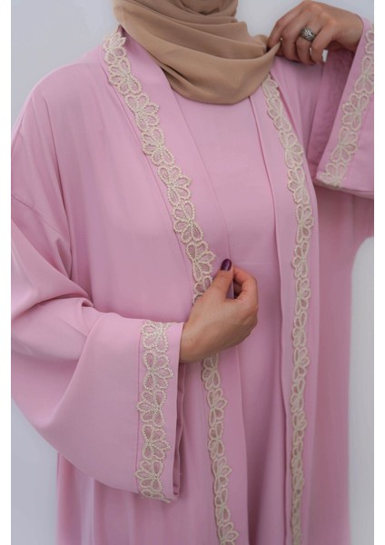 Abaya Takım 2 Parçalı ve Kemerli fırsatları