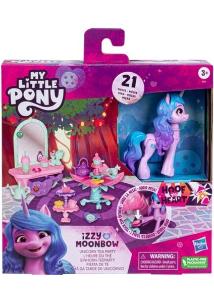 My Little Pony Izzy Moonbow Unıcorn Çay Partisi F6112 Lisanslı Ürün