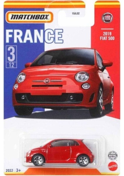 Fransa Araçları Serisi HBL02 2019 Fiat 500 HBL02 HFH70