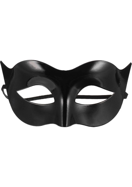 Siyah Renk Masquerade Kostüm Partisi Venedik Balo Maskesi