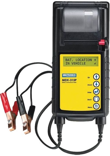 Mıdtronıcs Akü Test Cihazı Yazıcılı 12V Auto İngilizce