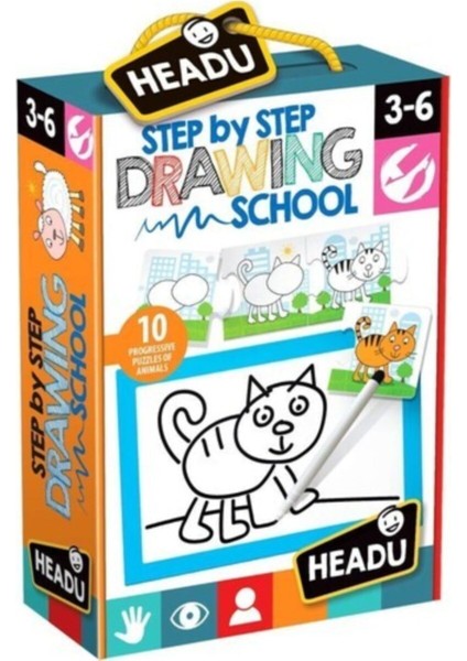 Step By Step Drawıng School (3-6 Yaş)