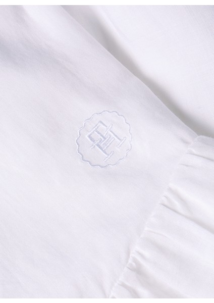 Kare Yaka Düz Beyaz Uzun Kadın Elbise Lınen Mıdı Slıp Dress fiyatları