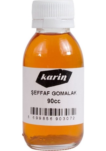 Eritilmiş Şeffaf Gomalak 100 ml