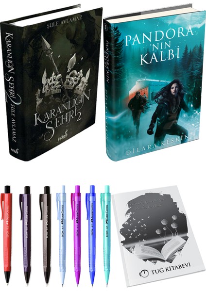 Karanlığın Şehri 2 - Pandora'nın Kalbi 2 + Kalem + Not Defteri