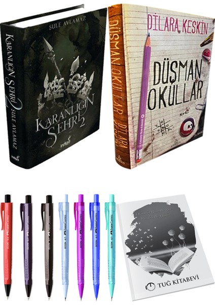Karanlığın Şehri 2 - Düşman Okullar 1 + Kalem + Not Defteri
