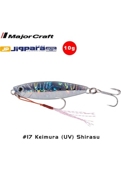 Jigpara Micro JPM-10GR 50MM #17 Keimura (Uv) Shirasu fiyatları