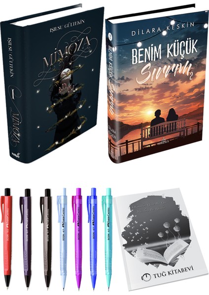 Mimoza - Benim Küçük Sırrım 2 + Kalem + Not Defteri