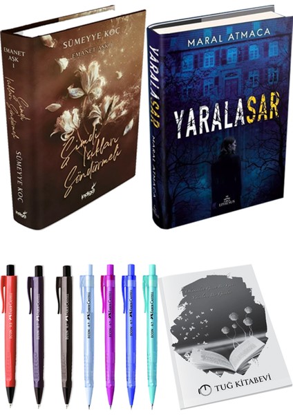 Şimdi Işıkları Söndürmeli - Yaralasar 1 + Kalem + Not Defteri