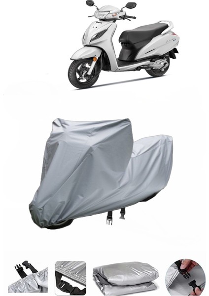 Honda Activa 100 Su Geçirmez Motosiklet Brandası Arka Çanta Uyumlu Değildir