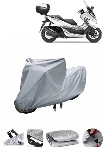 Honda NSS300 Forza Su Geçirmez Motosiklet Brandası Arka Çanta Uyumlu Değildir