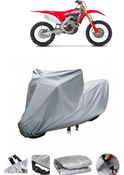 Honda Crf 250 R Su Geçirmez Motosiklet Brandası Arka Çanta Uyumlu Değildir