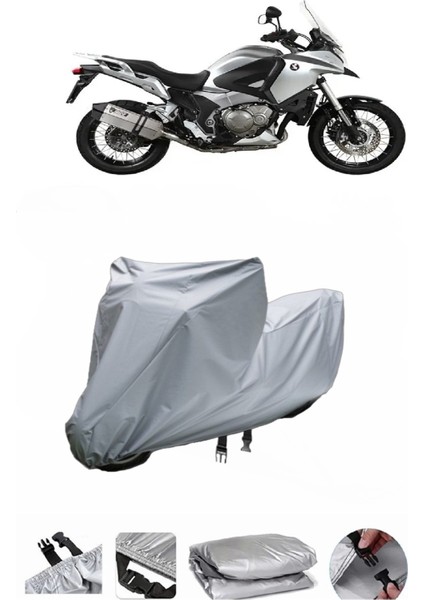 Honda Vfr 1200 x Crosstourer Dct Su Geçirmez Motosiklet Brandası Arka Çanta Uyumlu Değildir