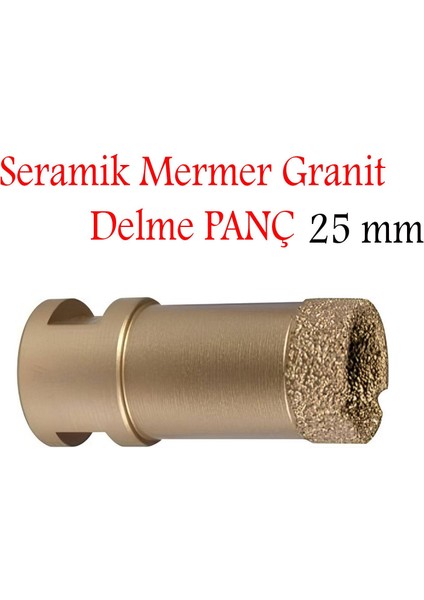 Granit Mermer Seramik Fayans Delici Panç 25 mm M14 Girişli