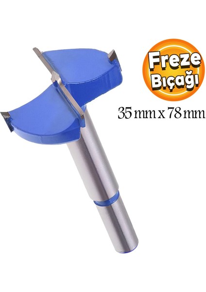 Parmak Freze Bıçağı 35 mm Ahşap