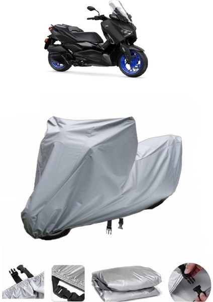 Yamaha X-Max 250 Abs Su Geçirmez Motosiklet Brandası Arka Çanta Uyumlu Değildir