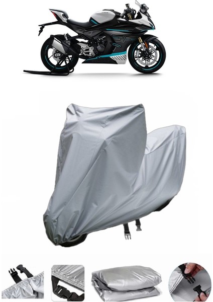 Cf Moto 450SR Su Geçirmez Motosiklet Brandası Arka Çanta Uyumlu Değildir