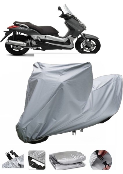 Yamaha Yp 250 R x Max Su Geçirmez Motosiklet Brandası Arka Çanta Uyumlu Değildir
