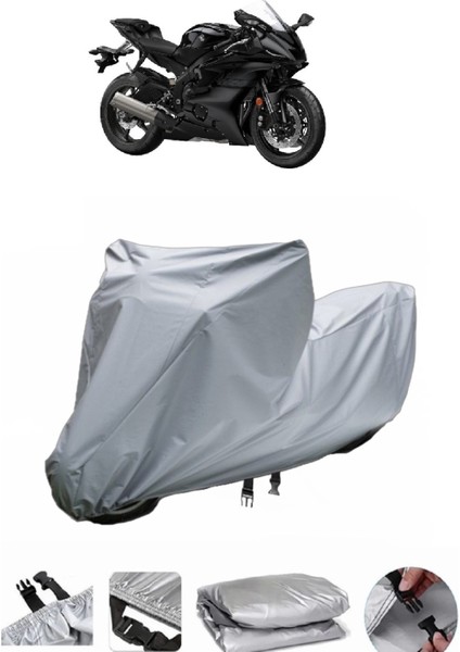 Yamaha Yzf R6S Su Geçirmez Motosiklet Brandası Arka Çanta Uyumlu Değildir