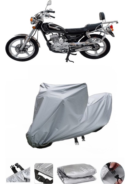 Mondial 125 Ukt Su Geçirmez Motosiklet Brandası Arka Çanta Uyumlu Değildir