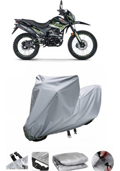 Rks XVR250 Su Geçirmez Motosiklet Brandası Arka Çanta Uyumlu Değildir