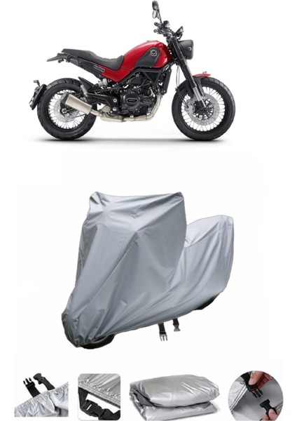 Benelli Leoncino Su Geçirmez Motosiklet Brandası Arka Çanta Uyumlu Değildir