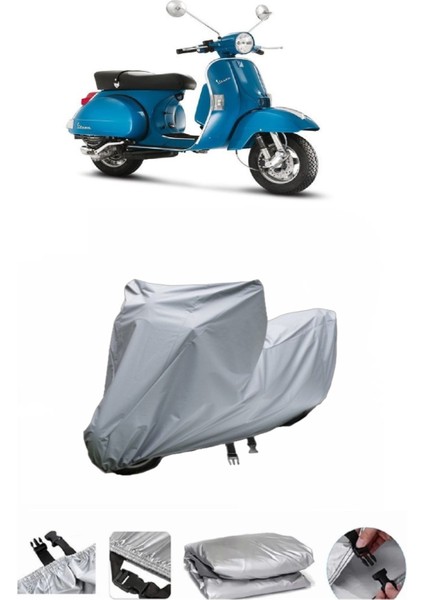 Vespa Px 200 Su Geçirmez Motosiklet Brandası Arka Çanta Uyumlu Değildir