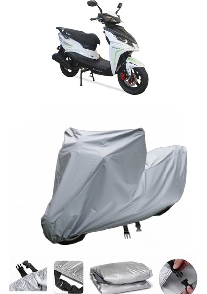Motolux Rossi Rs Su Geçirmez Motosiklet Brandası Arka Çanta Uyumlu Değildir