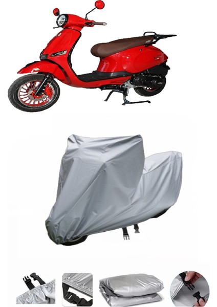 Altai Xline 50 Su Geçirmez Motosiklet Brandası Arka Çanta Uyumlu Değildir