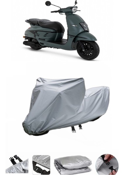 Peugeot Django 50 Su Geçirmez Motosiklet Brandası Arka Çanta Uyumlu Değildir
