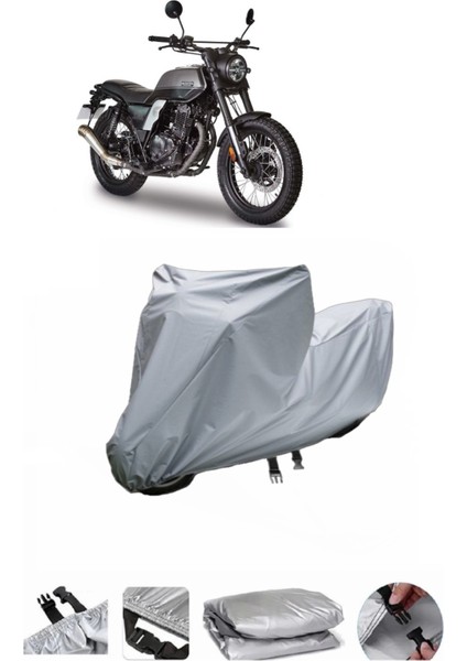 Brixton Glanville 250 x Su Geçirmez Motosiklet Brandası Arka Çanta Uyumlu Değildir