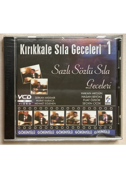 Kırıkkale Sıla Geceleri 1 CD (Jelatininde Orjnal Dönem Baskı Sıfır Cd)