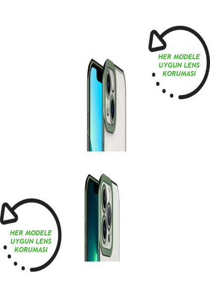 Apple iPhone 12 Pro Max Uyumlu Kılıf Kamera Koruma Çerçeveli, Logo Gösteren Göz Alıcı Tpu Telefon Kapak ile Estetik ve Koruma Bir Arada