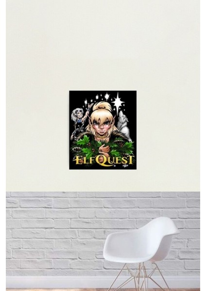Elfquest: Tatil Uluyanları Tablo Ahşap Poster Dekoratif
